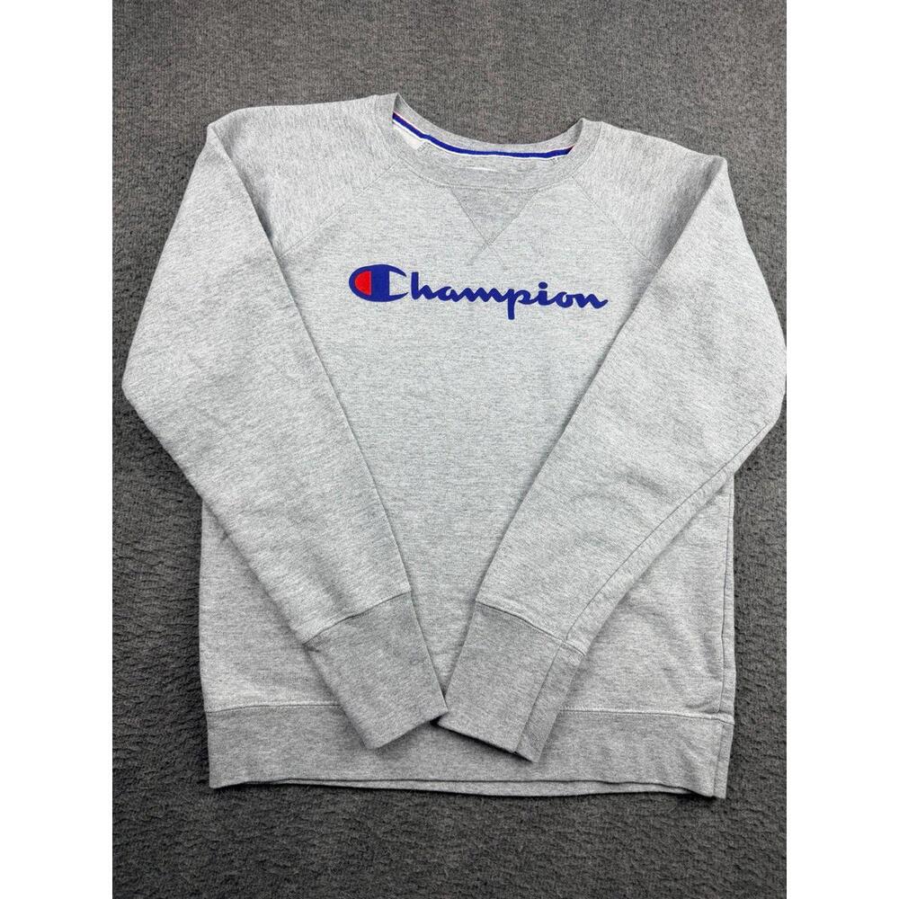 Vintage Champion Reverse Weave‎ Women's Small Gray Crew Neck Sweatshirt